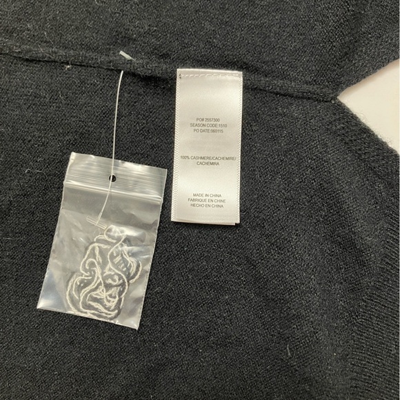 NWOT SPLENDID cashmere drapey open front cardigan - Picture 5 of 6